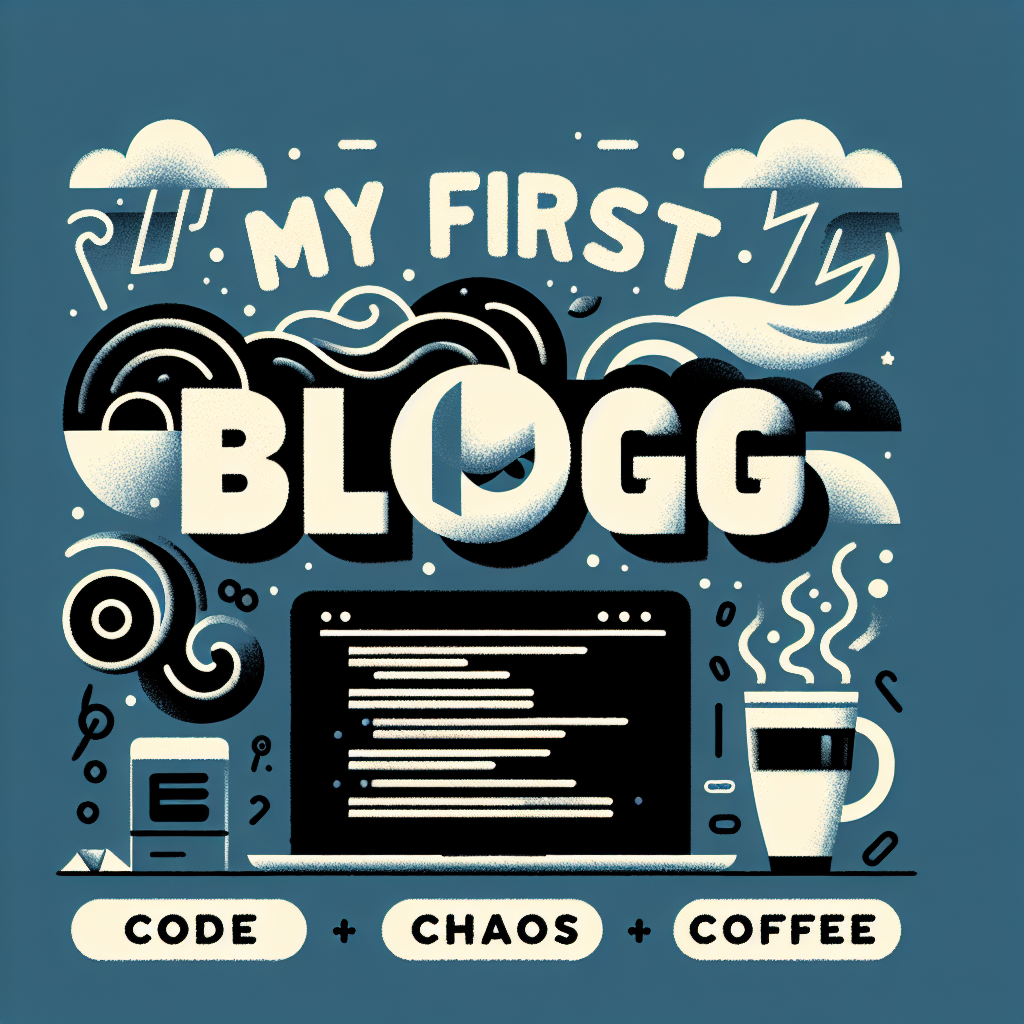 Mi primer blog: código, caos y café