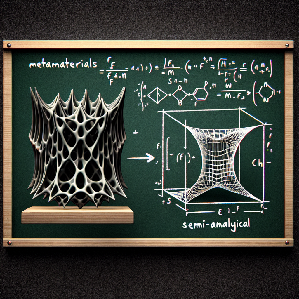 Algoritmo Semianalítico para Ajuste de Parámetros de Metamateriales