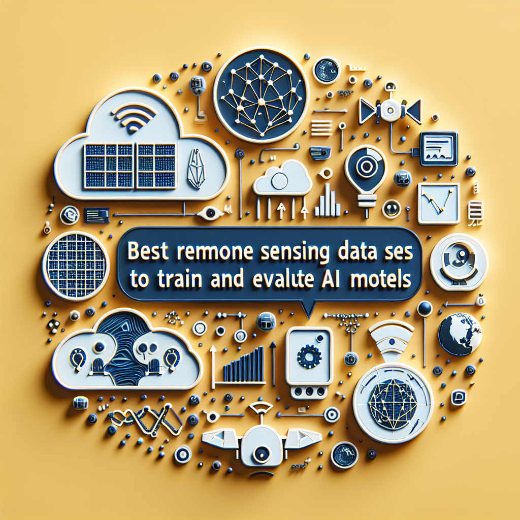Mejores Conjuntos de Datos de Teledetección para Entrenar y Evaluar Modelos de IA