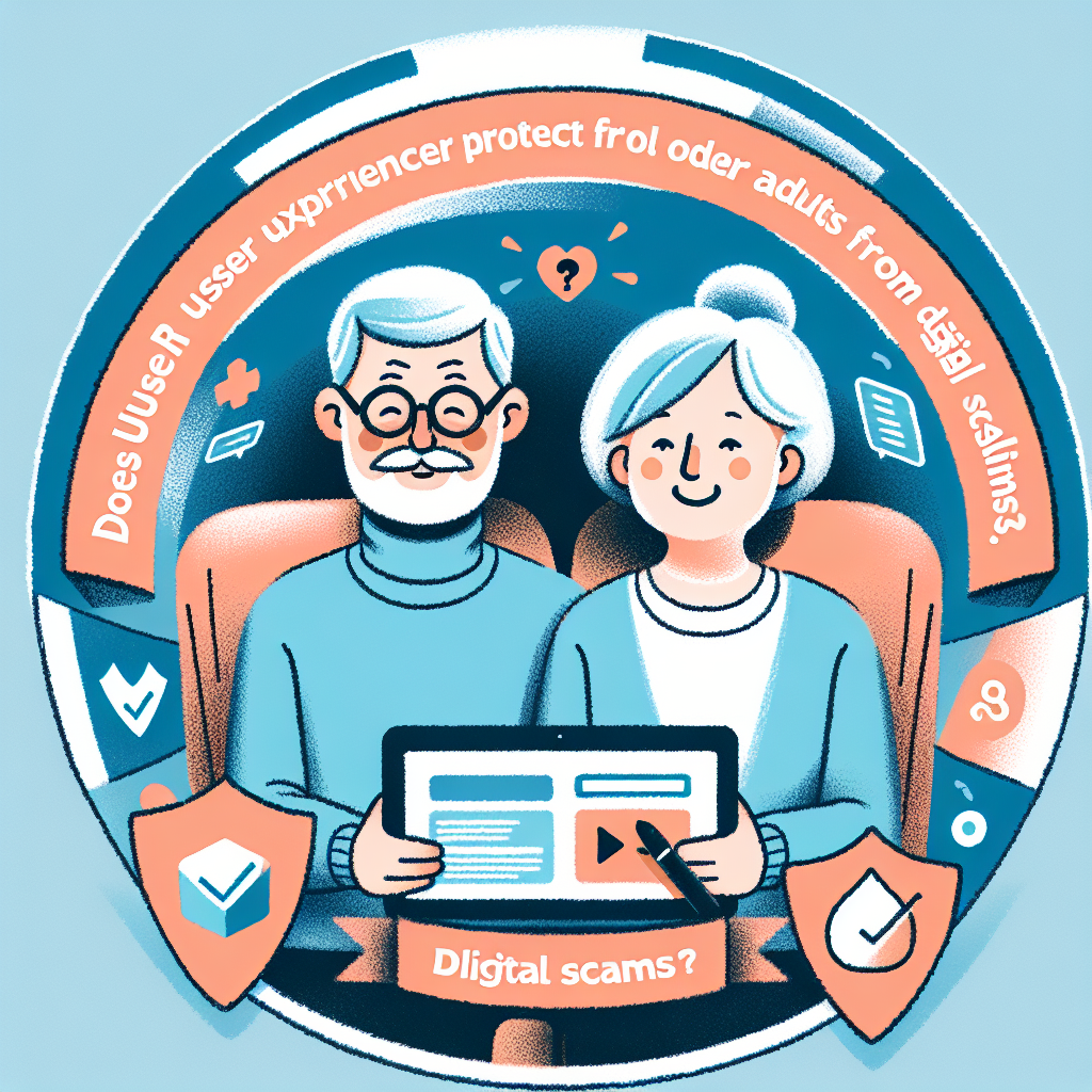 ¿La buena experiencia de usuario protege a los adultos mayores de estafas digitales?