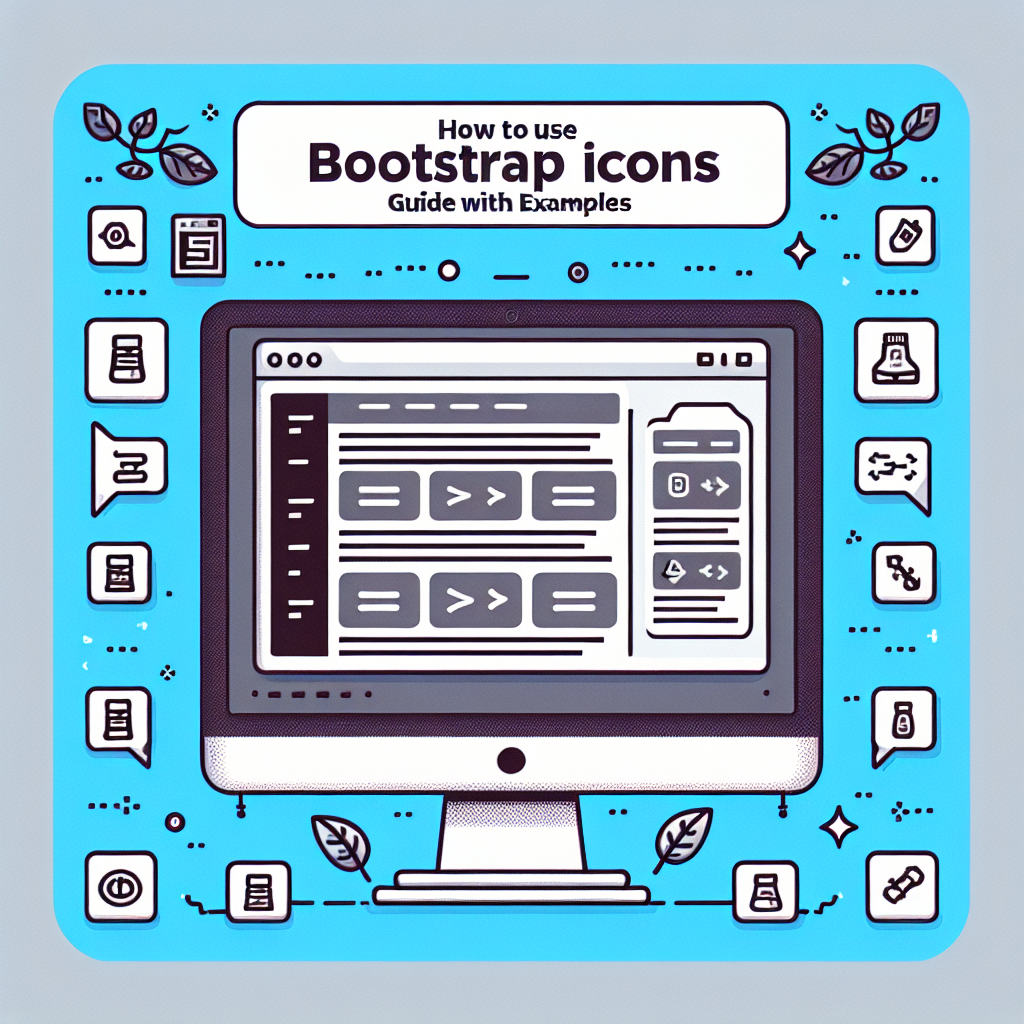 Cómo Usar Iconos de Bootstrap: Guía con Ejemplos