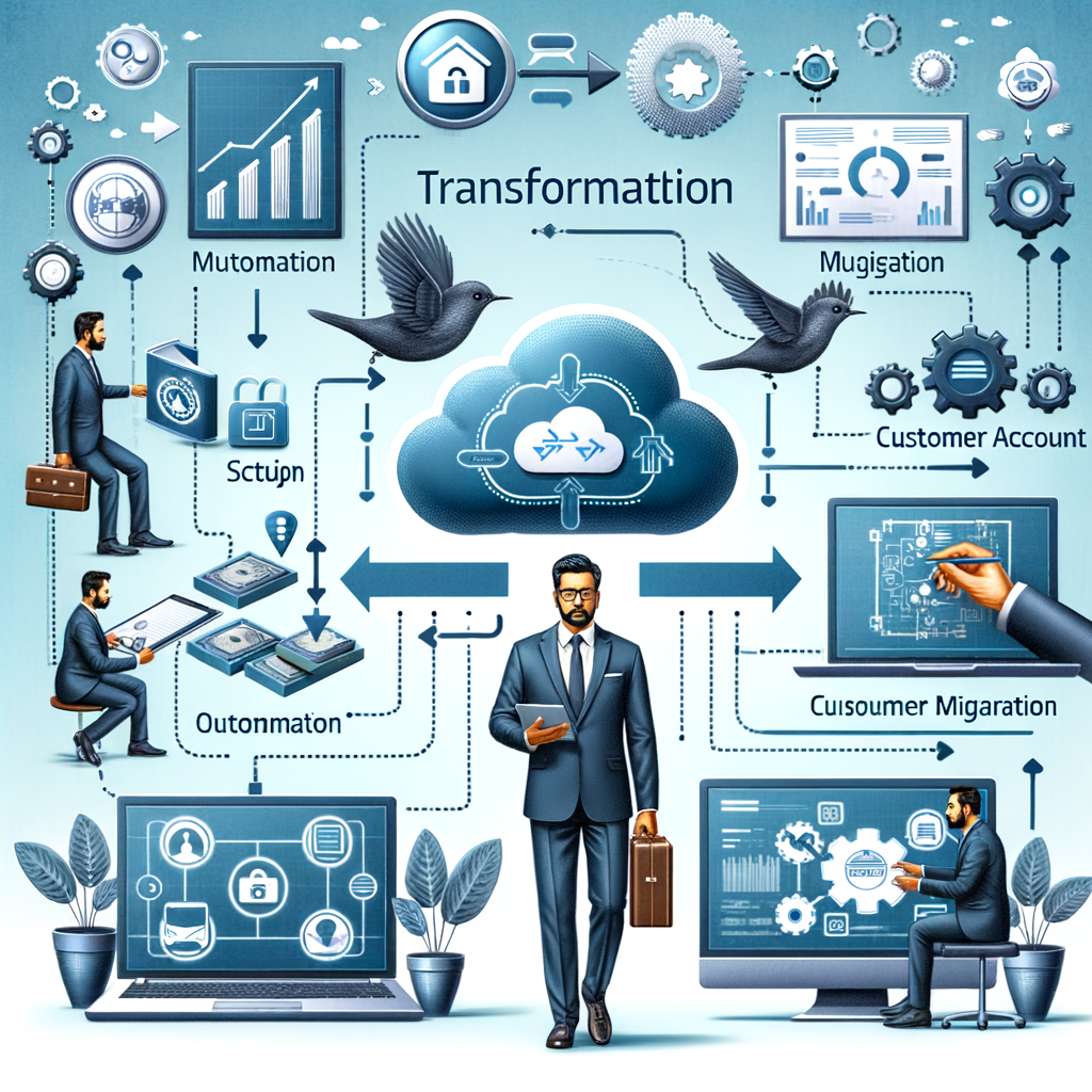 Transformación de migración de cuentas de clientes en Fintech con automatización en la nube por Sanjay Vichare.