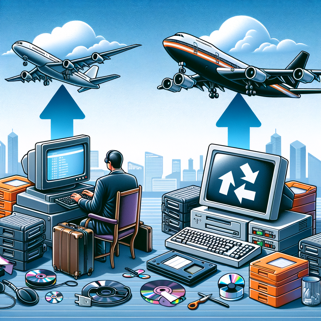 Actualización del control de tráfico aéreo: Se retiran disquetes y Windows 95