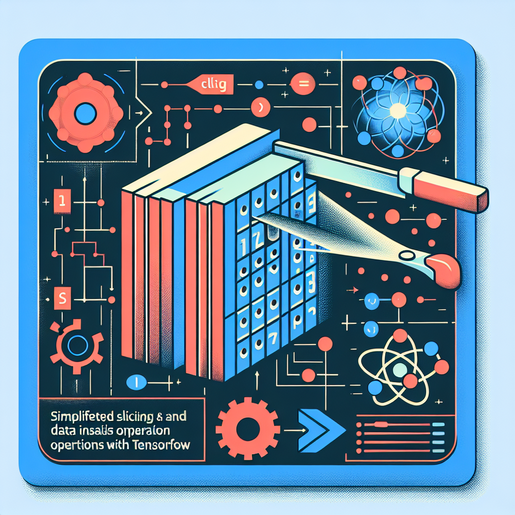 Operaciones de Slicing e Inserción de Datos Simplificadas con TensorFlow