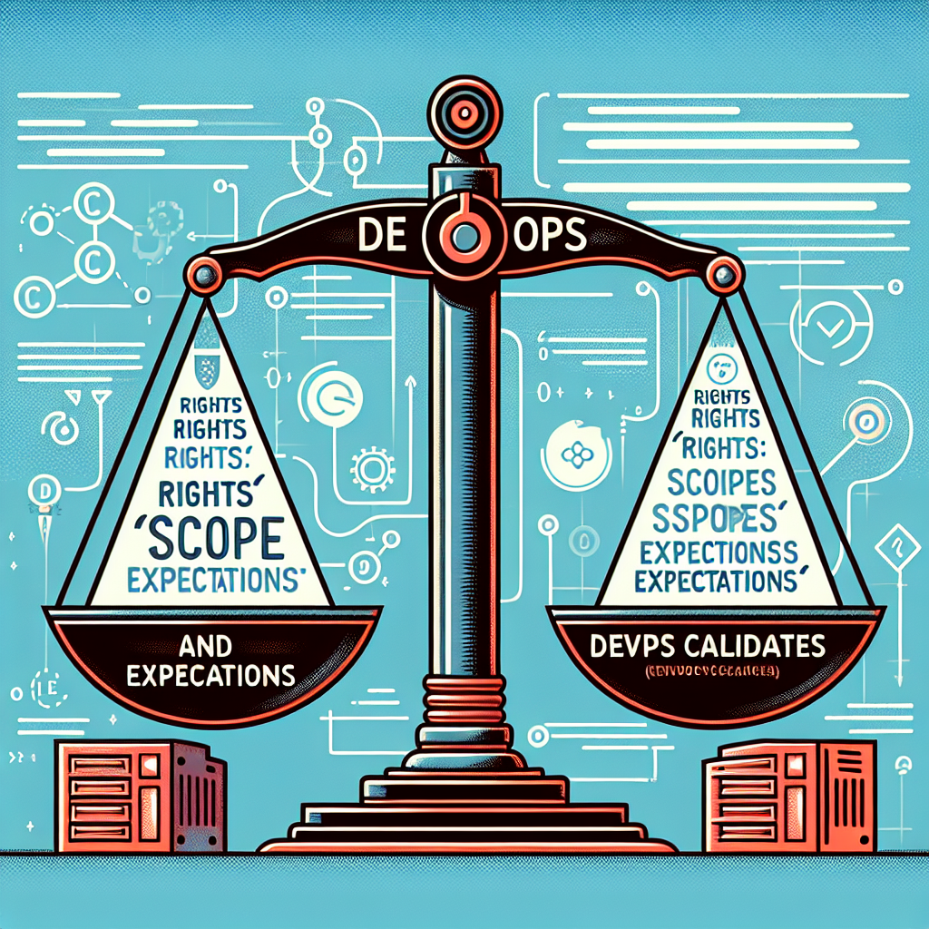 Derechos de los candidatos DevOps: Alcance y Expectativas
