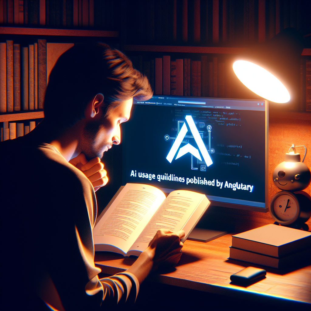Directrices de Uso de IA Publicadas por Angular en Silencio
