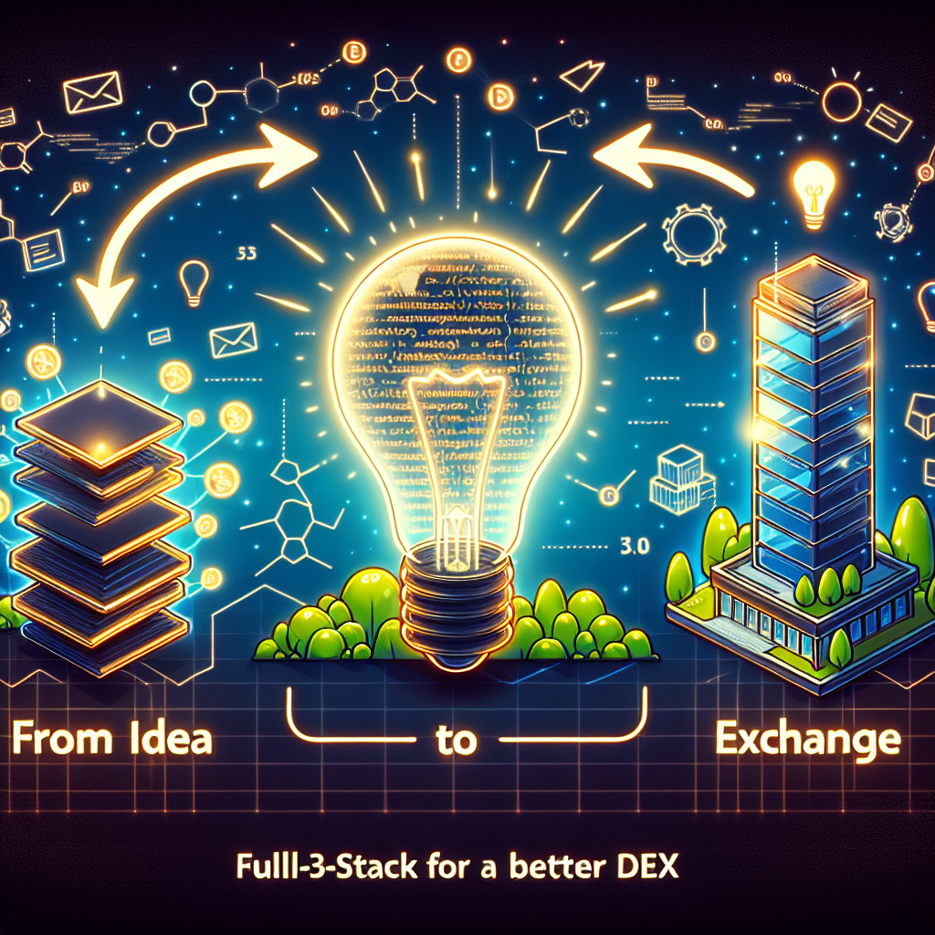 De la idea al intercambio: Web3 full-stack para un DEX mejor
