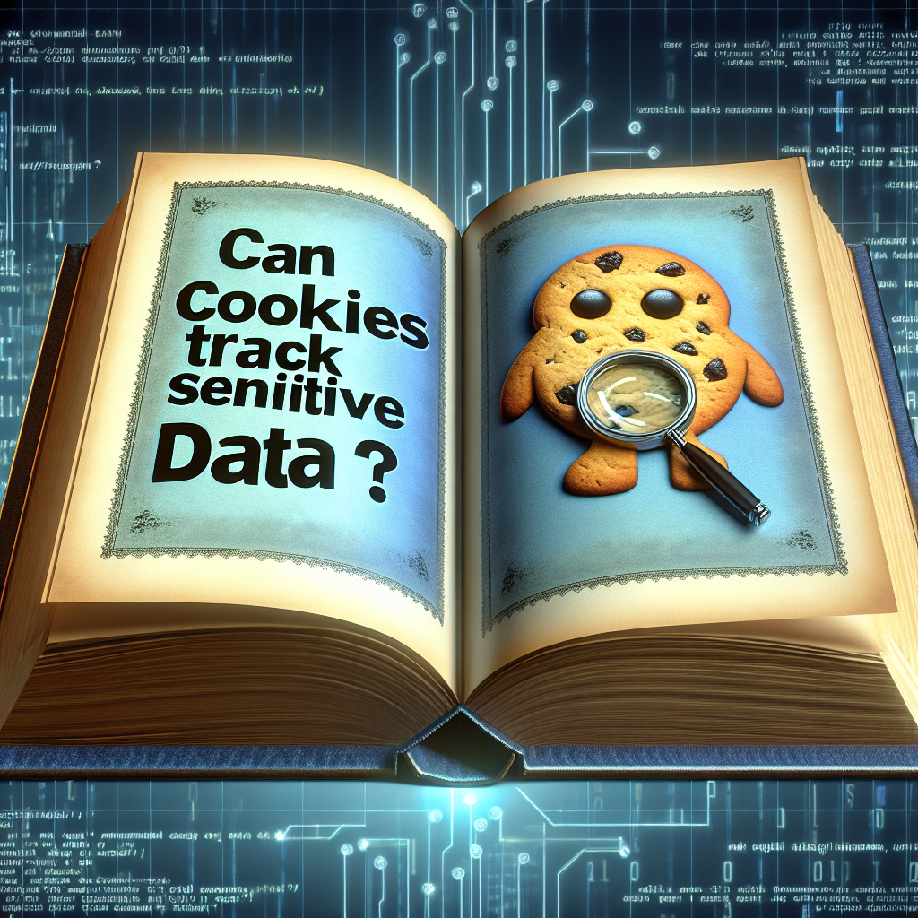 ¿Las cookies pueden rastrear datos sensibles?