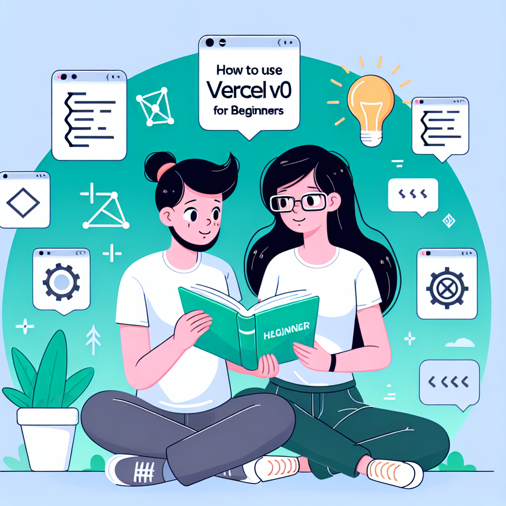 Cómo usar v0 de Vercel para principiantes
