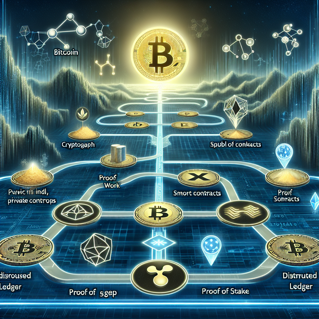 De Bitcoin a XRP: Conceptos clave en criptomonedas