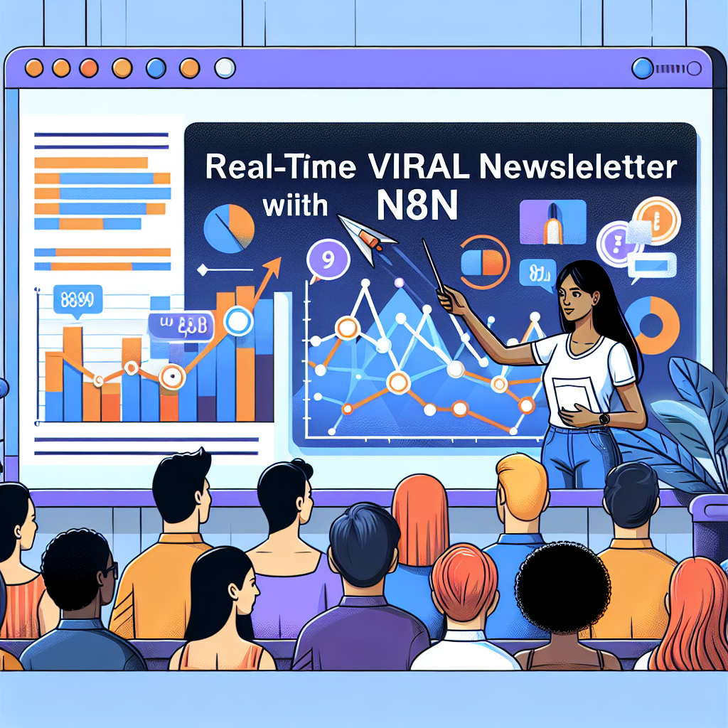 Demostración en vivo: Boletín viral con n8n y datos en tiempo real