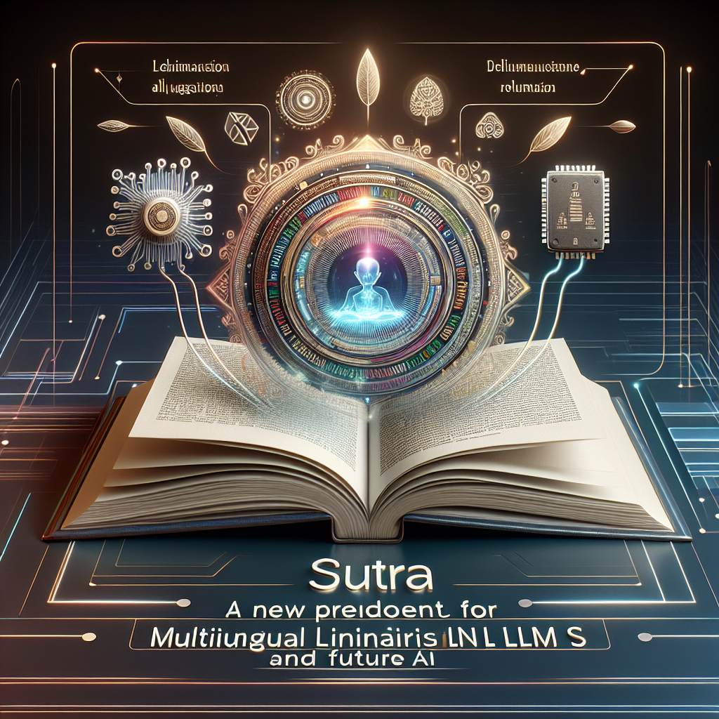 SUTRA: Un Nuevo Precedente para LLMs Multilingües y Futuro AI