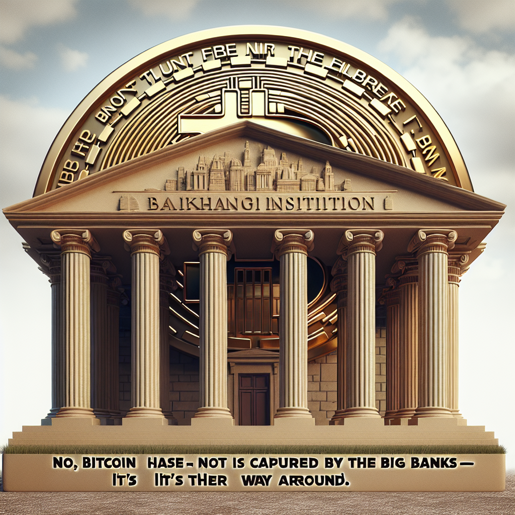 No, Bitcoin no ha sido capturado por la gran banca - Es al revés.