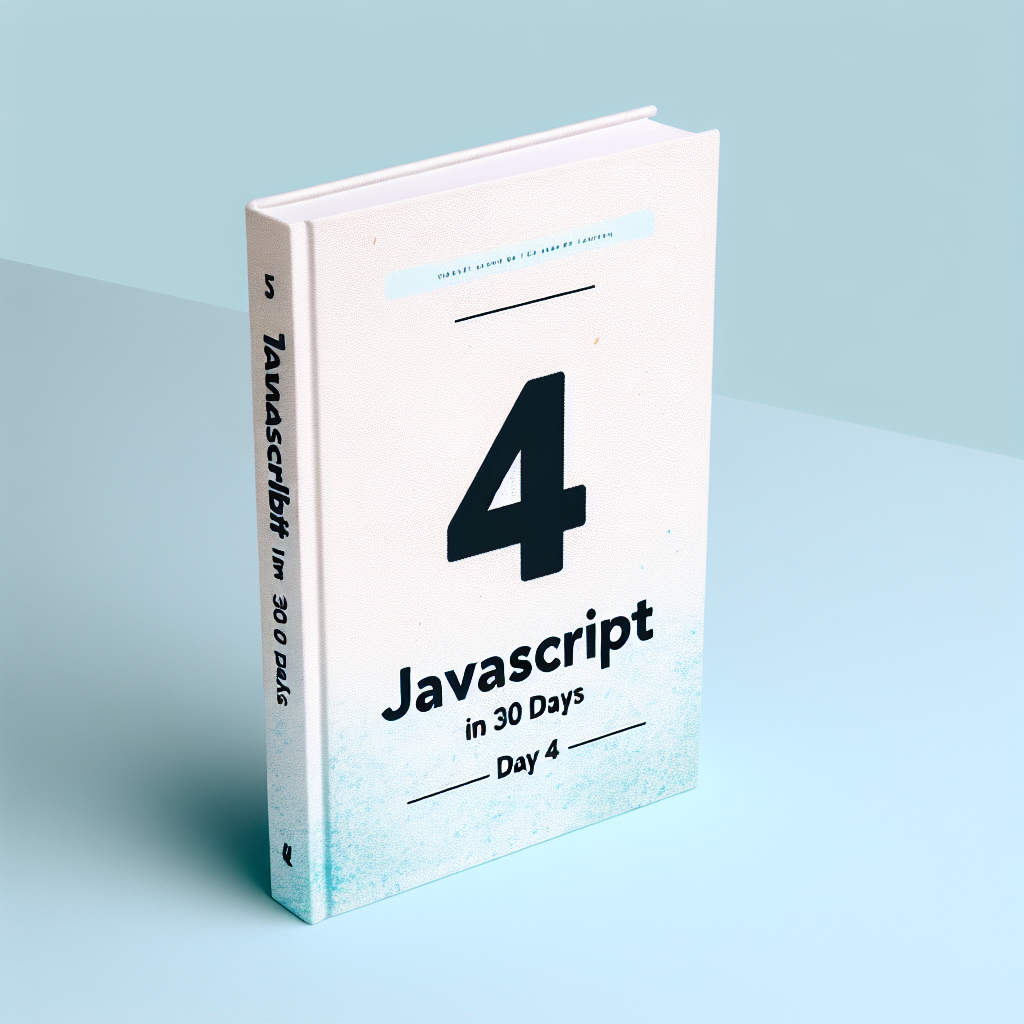 JS en 30 días: Día 4