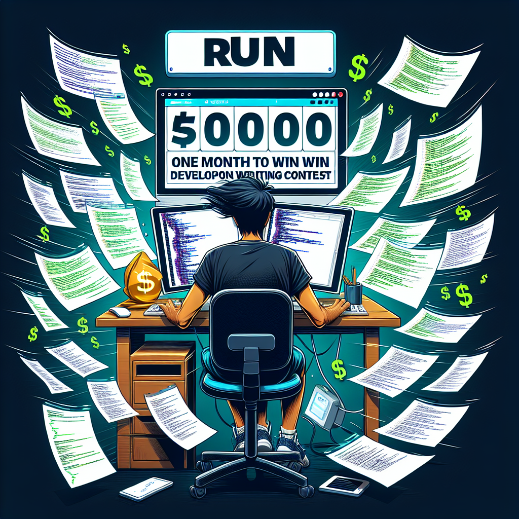 ¡Corre! ¡Un mes para ganar $5000 en el concurso de escritura de desarrollo Web3!
