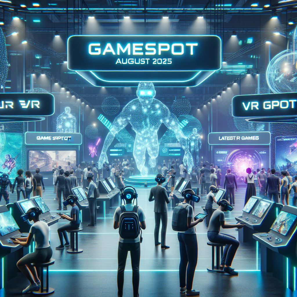 Exhibición VR de GameSpot - Agosto 2025