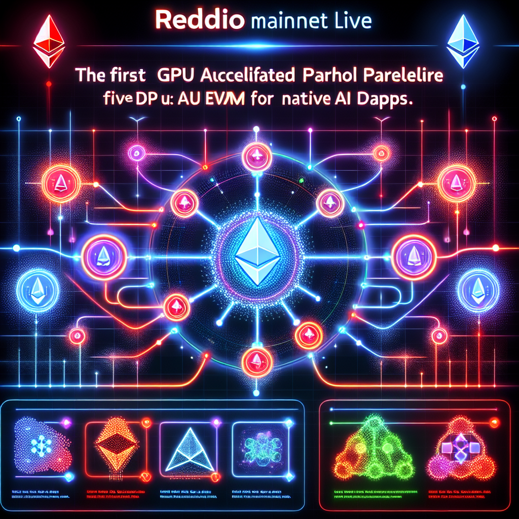 Reddio Mainnet Alpha en vivo: La primera EVM paralela acelerada por GPU para dApps nativas de IA.
