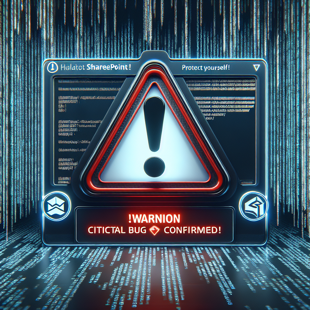 ¡Alerta! Bug crítico de SharePoint confirmado por Microsoft: ¡Protégete!