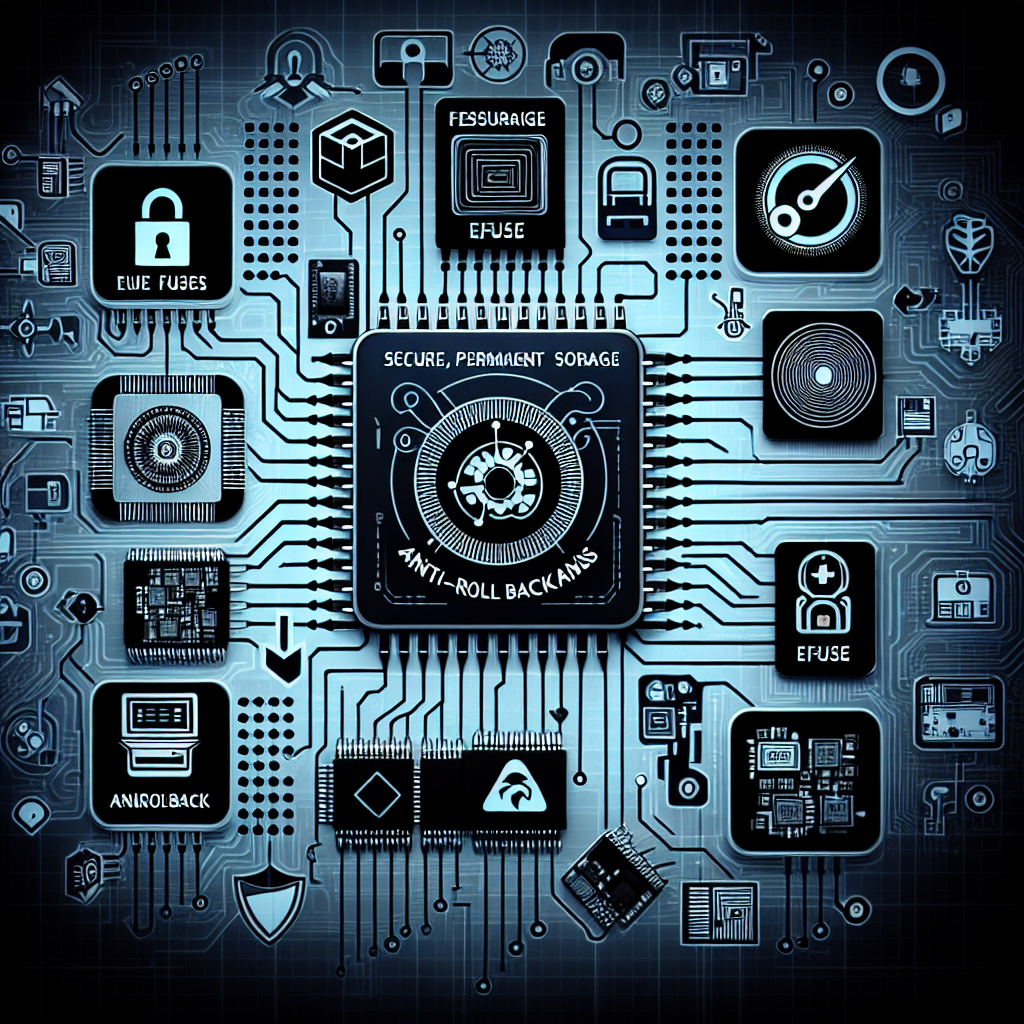 eFuses y seguridad del firmware: almacenamiento permanente, anti-rollback e identidad del dispositivo