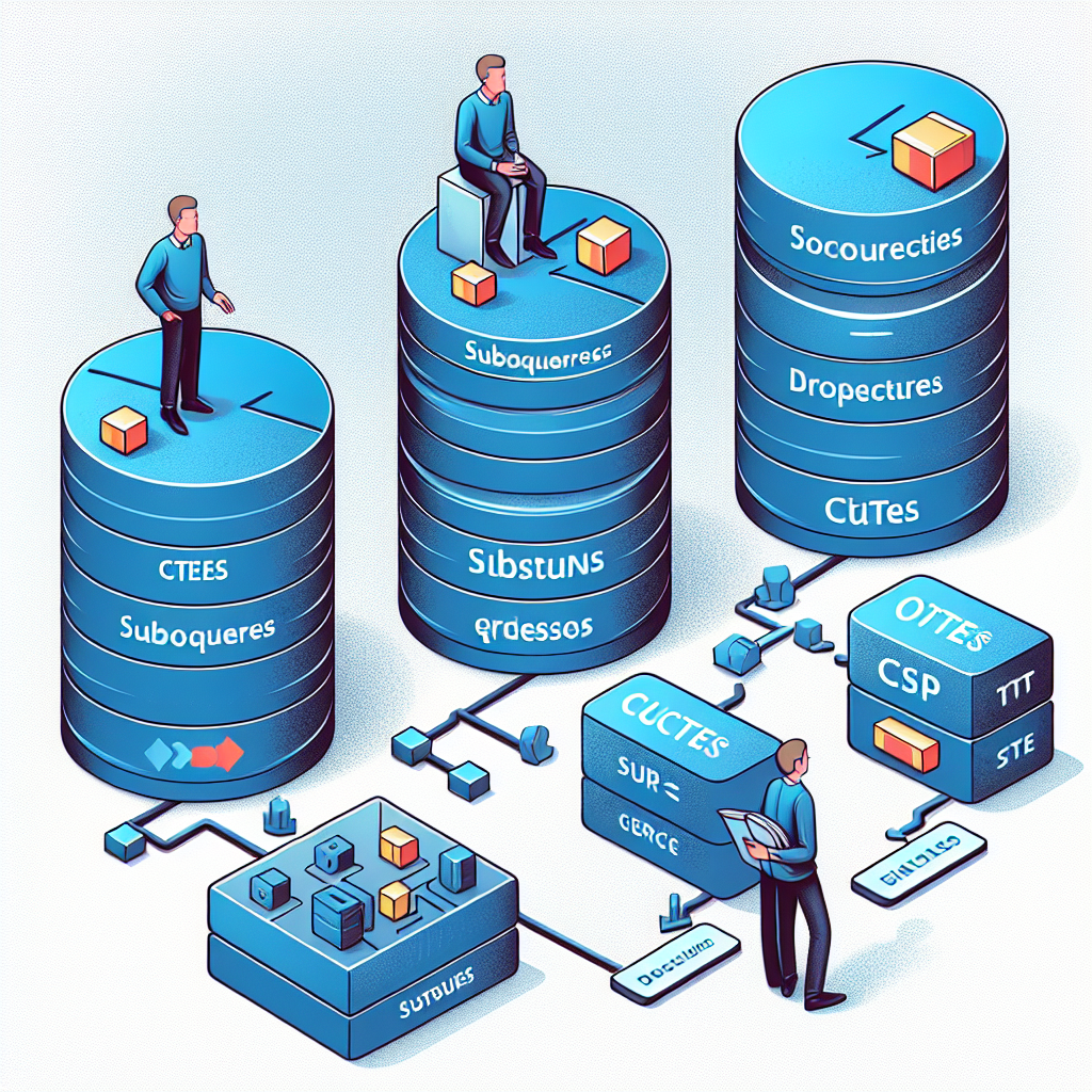 Diferencias entre Subconsultas, CTEs y Procedimientos Almacenados