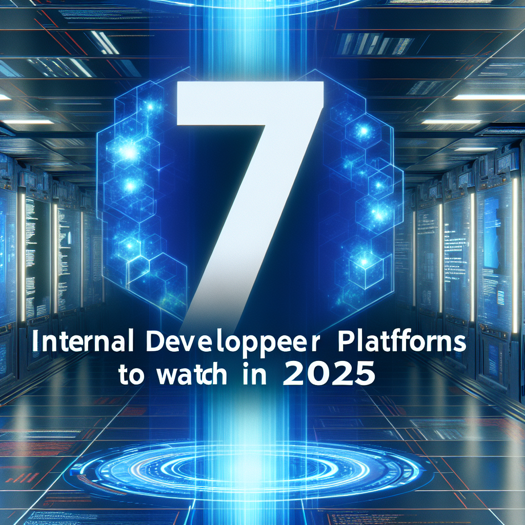 Las 7 mejores plataformas internas de desarrollo para 2025