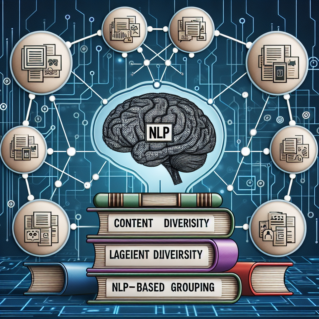 Diversidad de Contenido Mejorada con Agrupamiento Basado en NLP