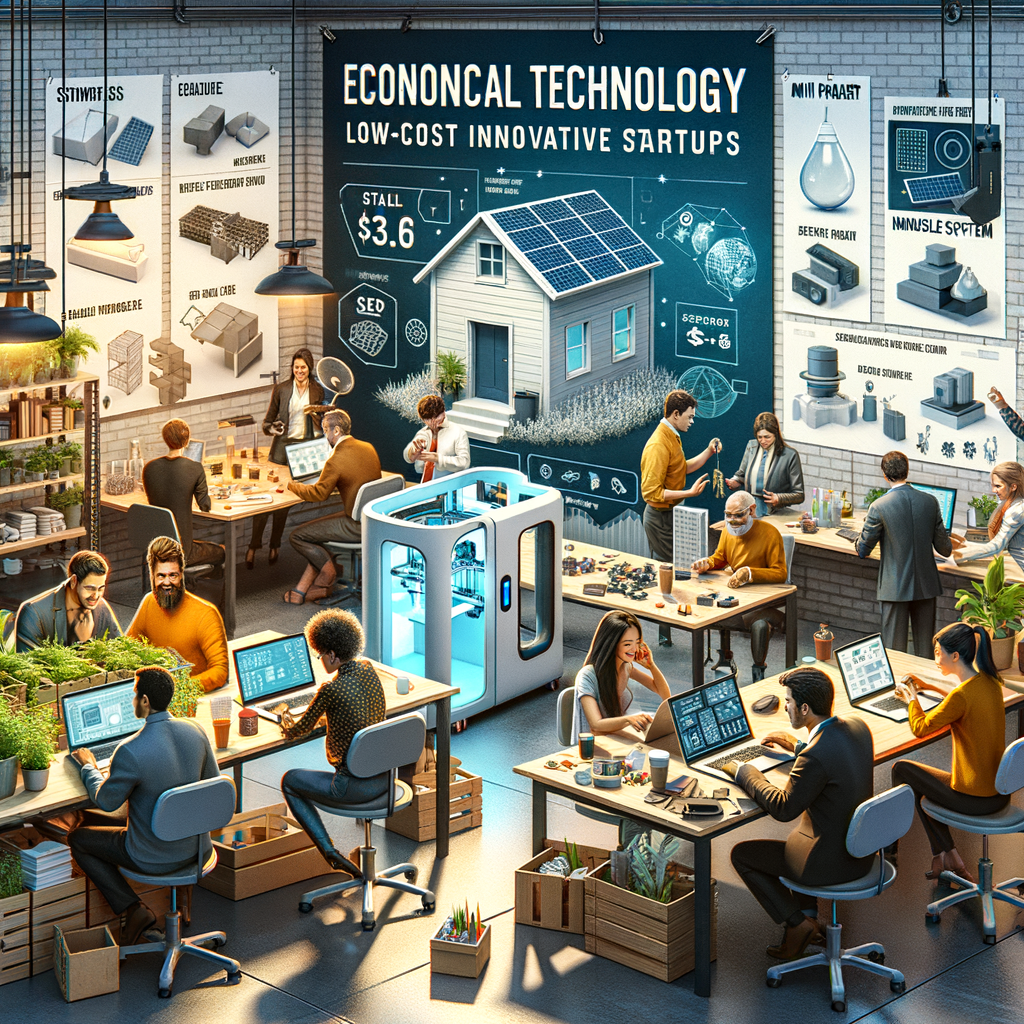 Tecnología económica: Emprendimientos innovadores a bajo costo