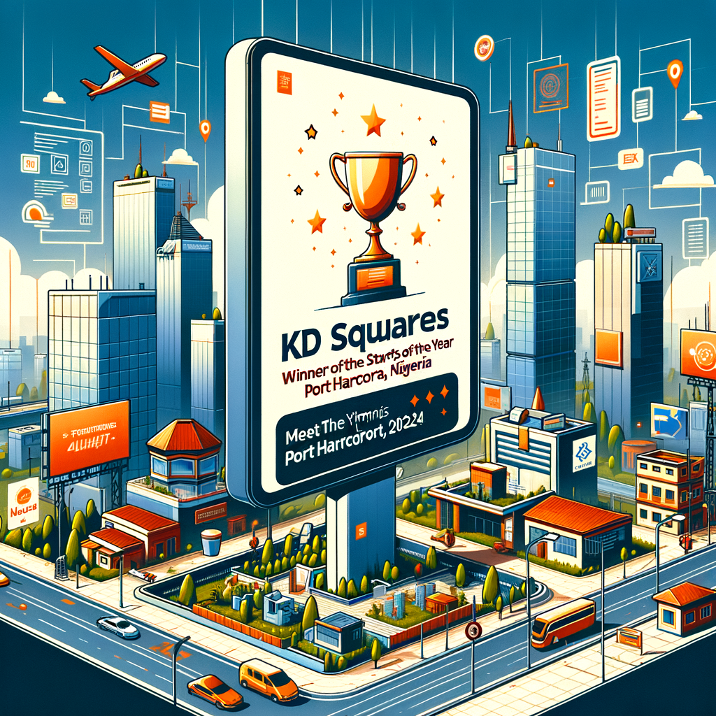 Conoce a KD Squares, Ganador de Startups del Año 2024 en Port Harcourt, Nigeria.