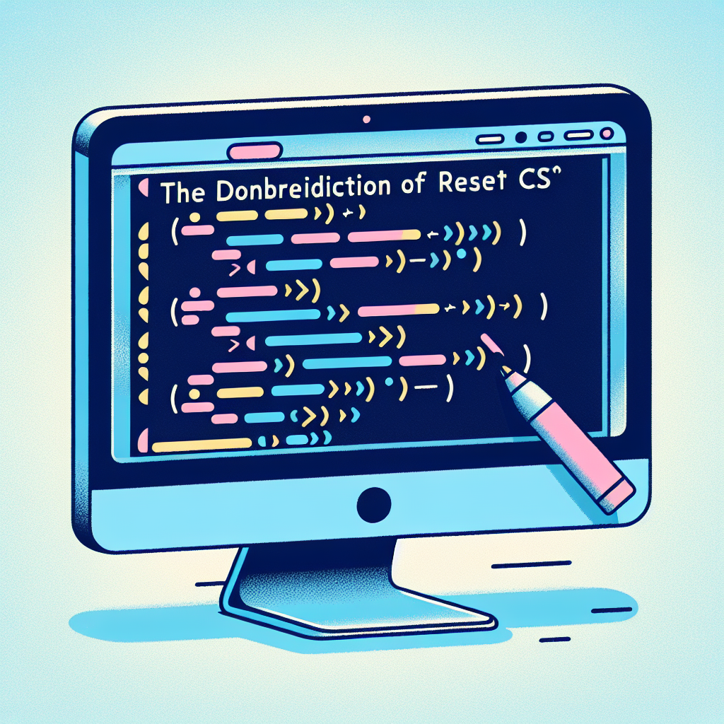 La Contradicción del Reset CSS