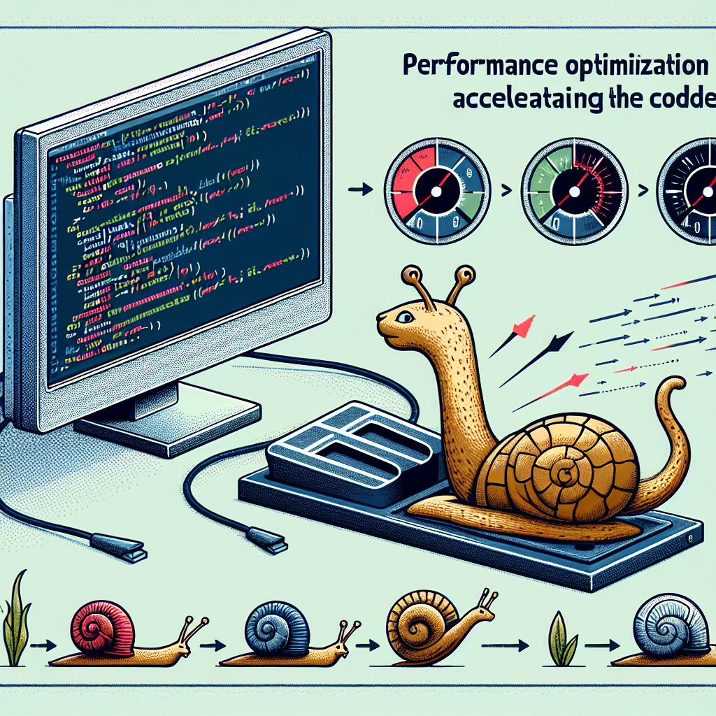 Optimización de rendimiento en programación: Acelerando el código