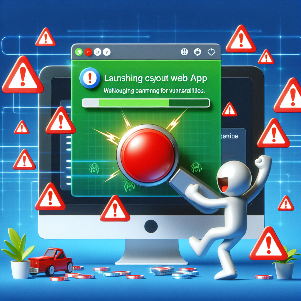Lanzar una app web sin escanear vulnerabilidades