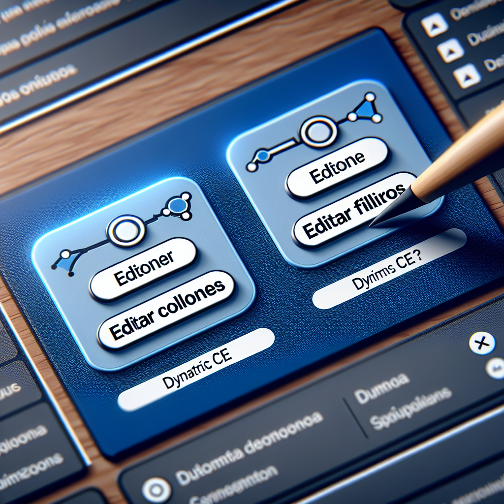 Por qué aparecen dos botones Editar Columnas y Editar Filtros en Dynamics CE