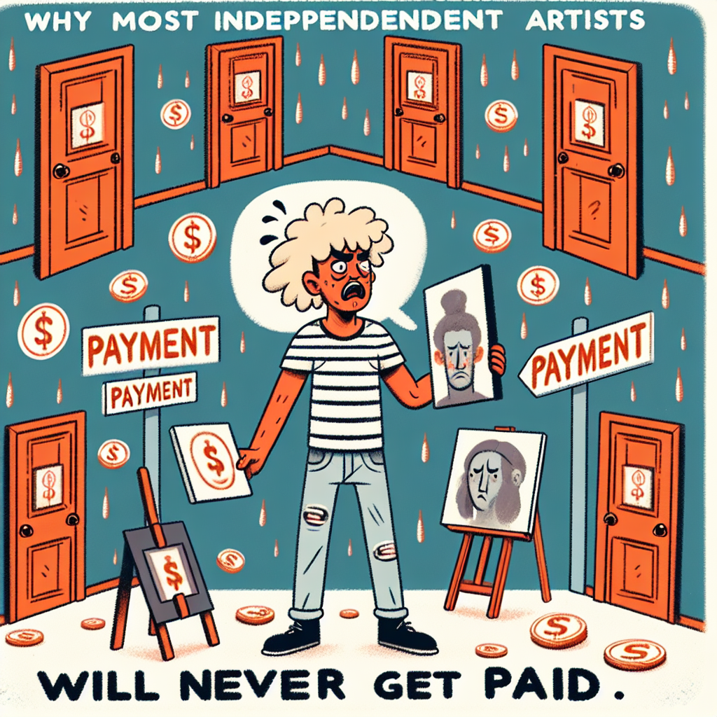 Por qué la mayoría de los artistas independientes nunca cobrarán