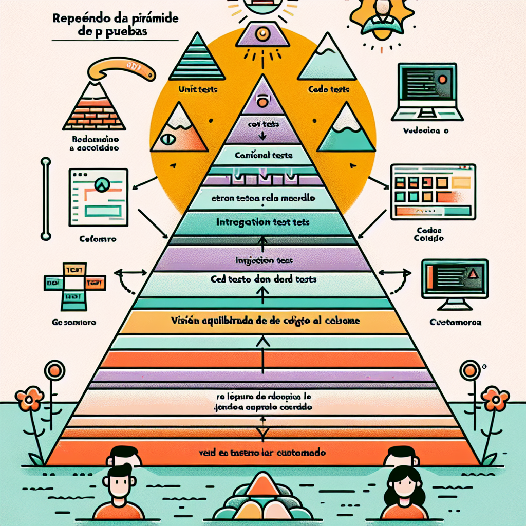 Repensando la Pirámide de Pruebas: Visión equilibrada de código al cliente