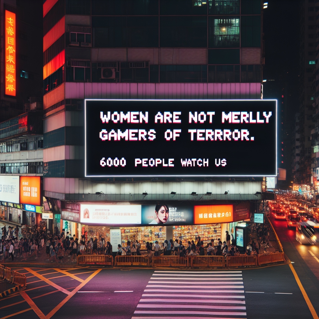 Las mujeres no somos solo jugadoras de terror, 600 mil nos ven