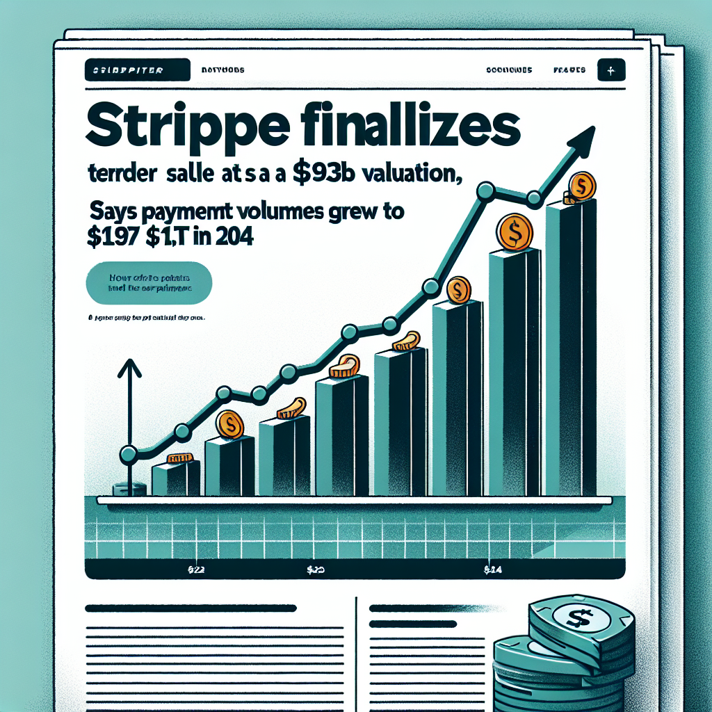  Stripe cierra venta con valoración de $91.5B y volumen de pagos de $1.4T