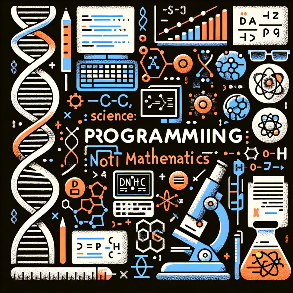 Programación: ciencia, no matemáticas