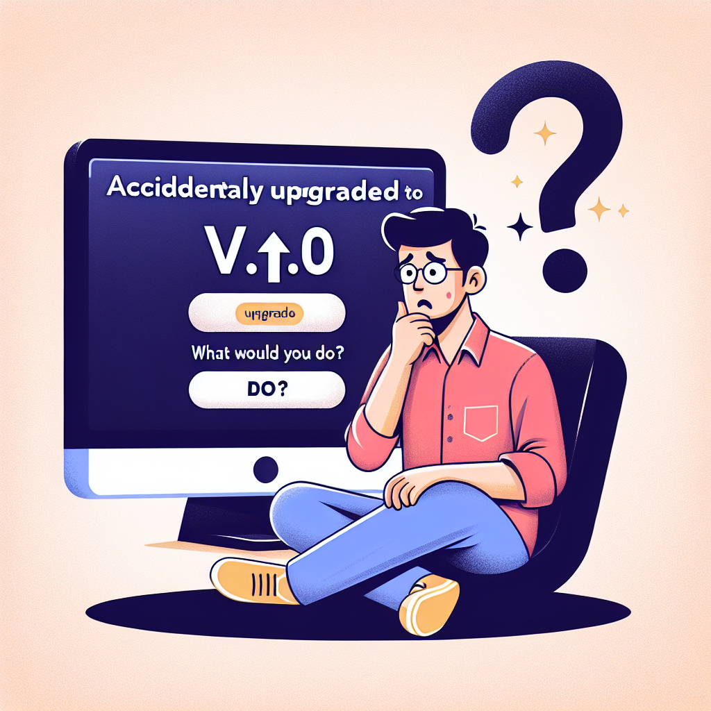 Subí por error a la v1.0.0 — ¿Qué harías?