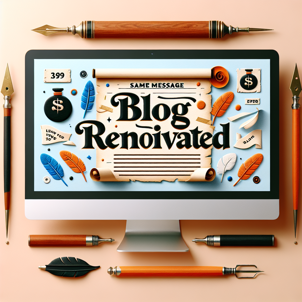 Blog Renovado, Mismo Mensaje