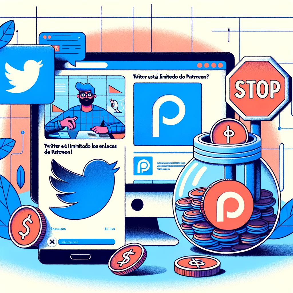 ¿Twitter está limitando los enlaces de Patreon? ¡Sí!