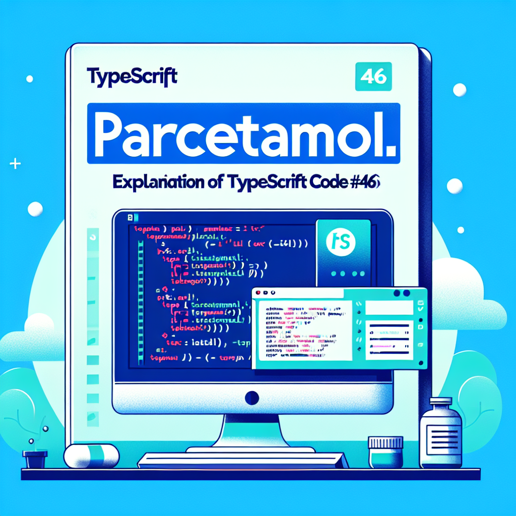 Paracetamol.ts Explicación de código TypeScript #46