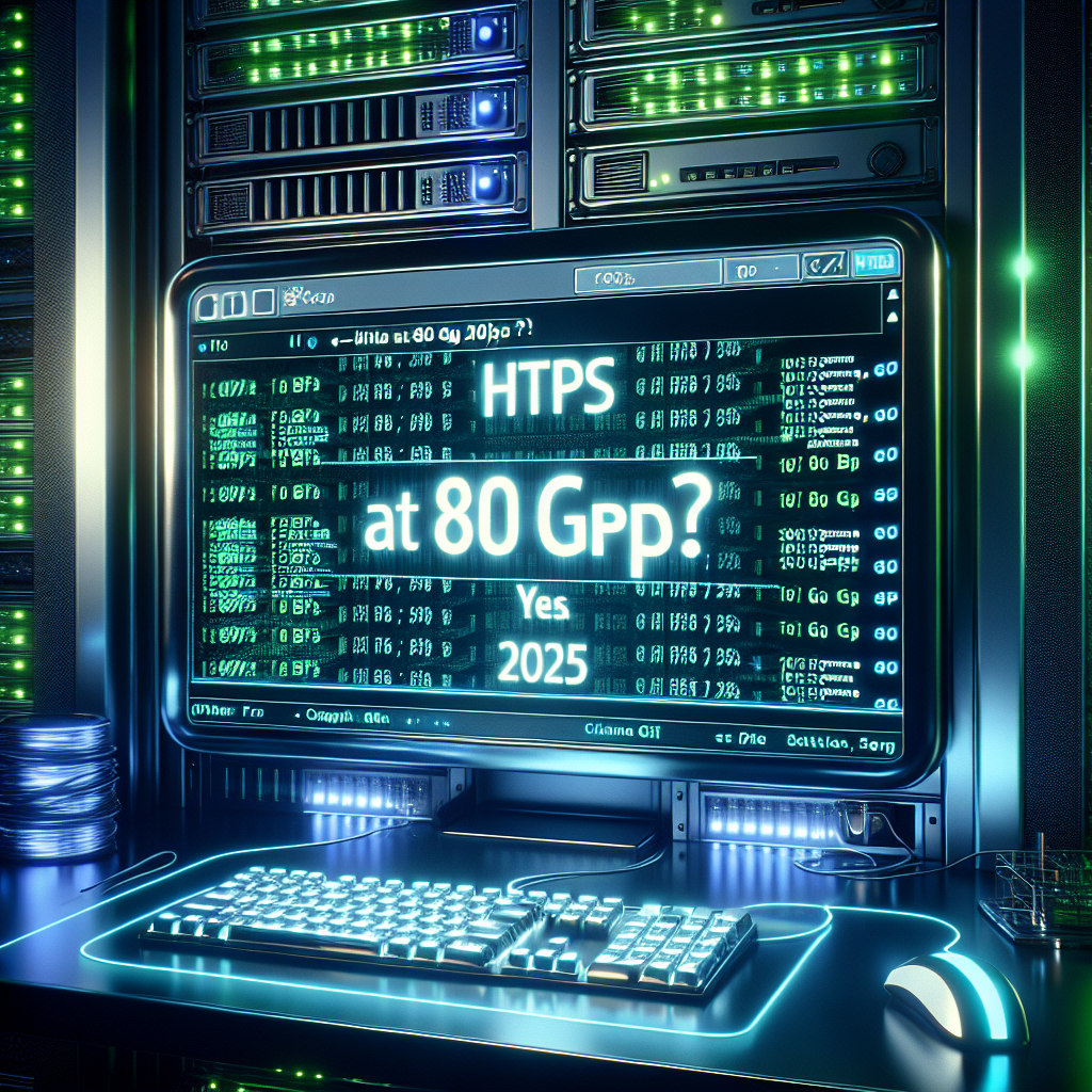 HTTPS a 80 Gbps? Sí, en Go (2025)
