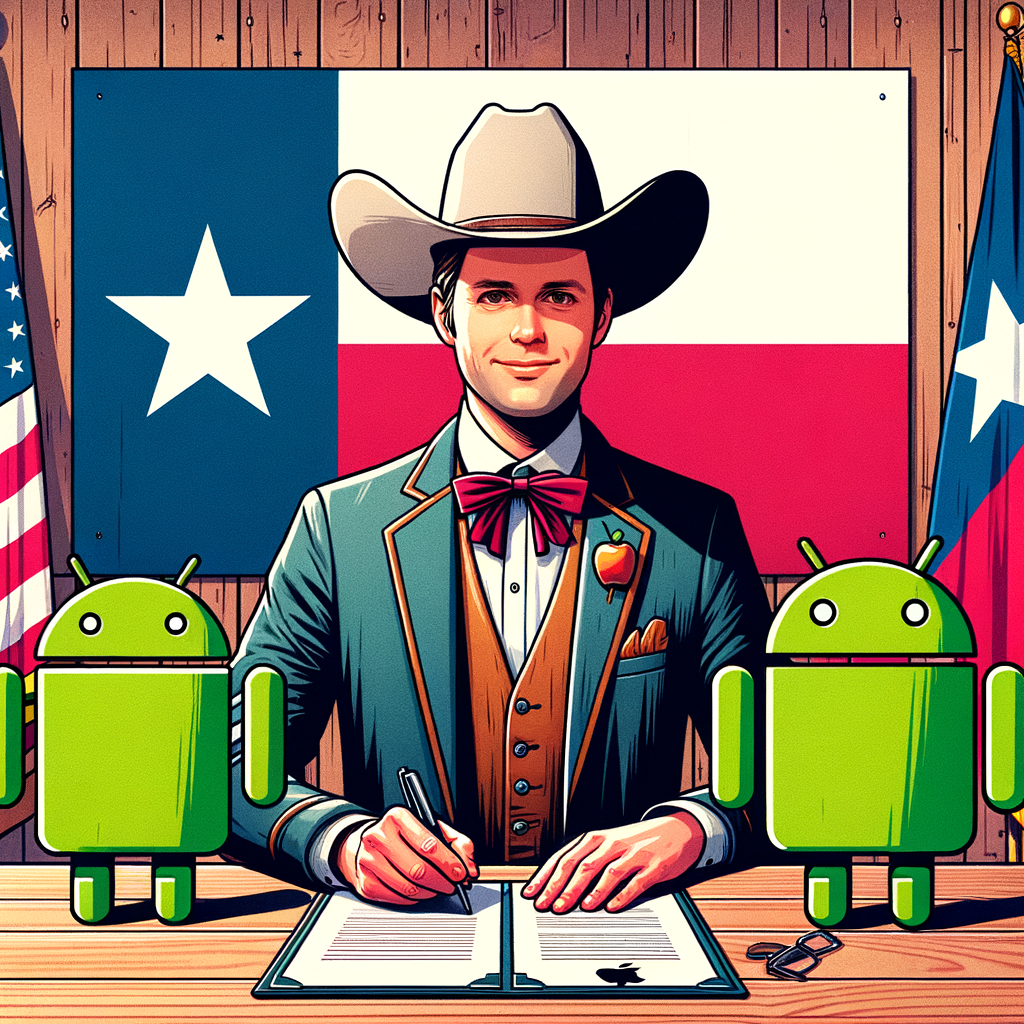 Gobernador de Texas firma ley de seguridad en línea en contra de Apple y Google