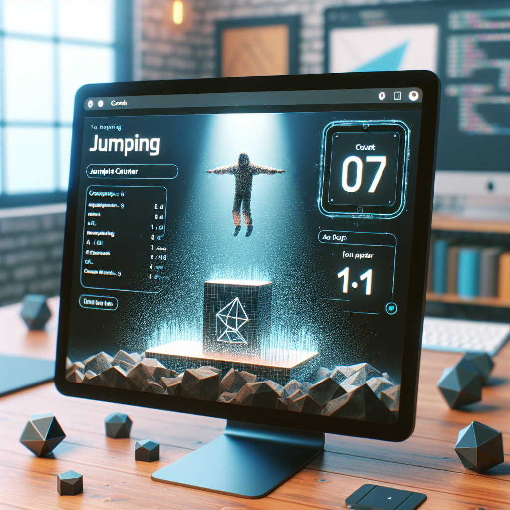 Primera app UI en Rust: Contador de Saltos con iced