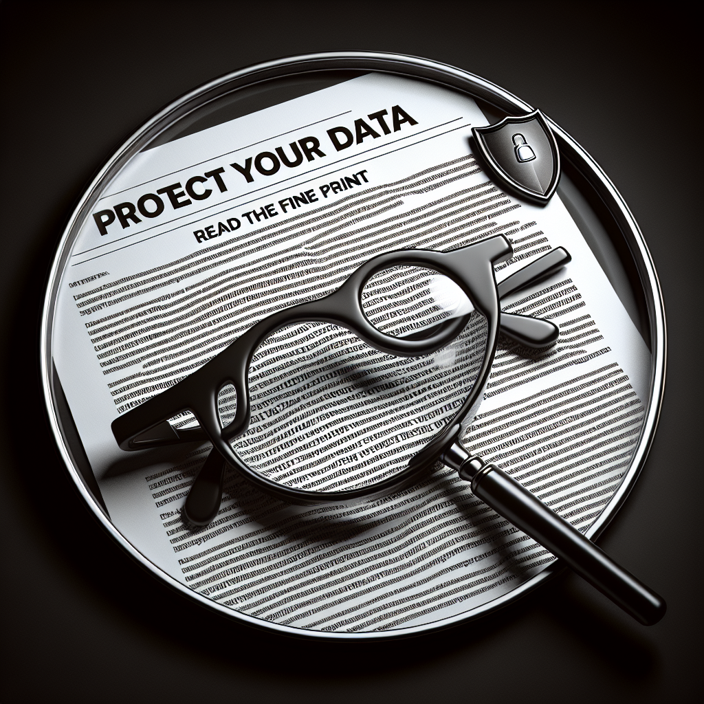 Protege tus datos: lee la letra pequeña