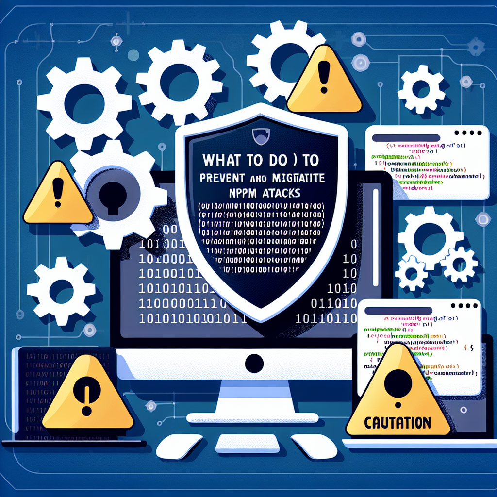 Qué hacer para prevenir y mitigar el ataque npm