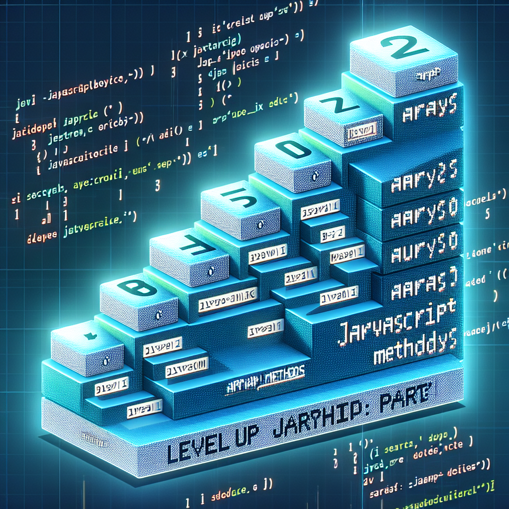 Sube de nivel JavaScript: Métodos de Array (Parte 2)