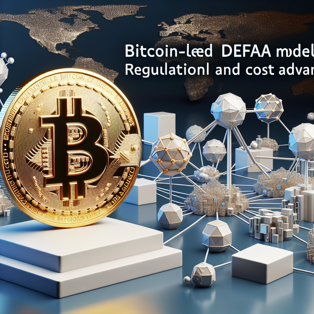 Modelo DeFAI Liderado por Bitcoin: Ventajas Regulatorias y de Costo.