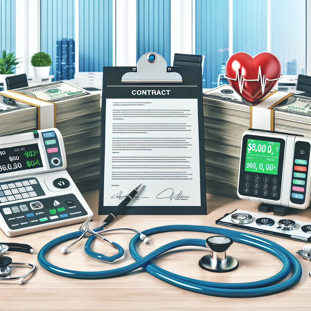 Acuerdo de $37 millones en servicios de dispositivos de salud