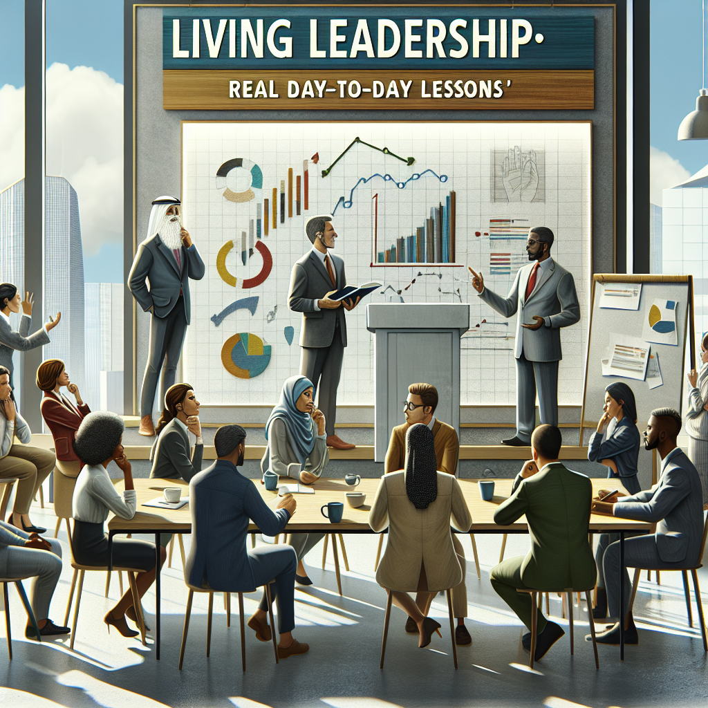 Viviendo el liderazgo: Lecciones reales del día a día